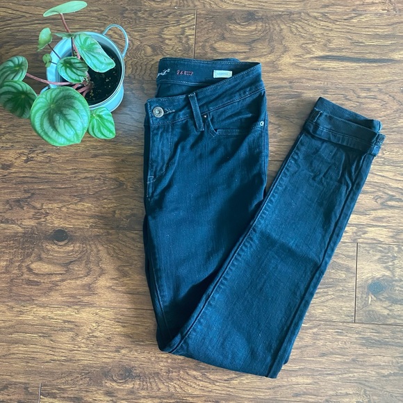 Levi Legging Jeans Dark Navy Blue - jeggings - Picture 4 of 8